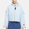 Nike Air Synthetic-Fill Solid Color Stand Collar Jacket Women Jacket Hydrogen-Blue CU5841-407