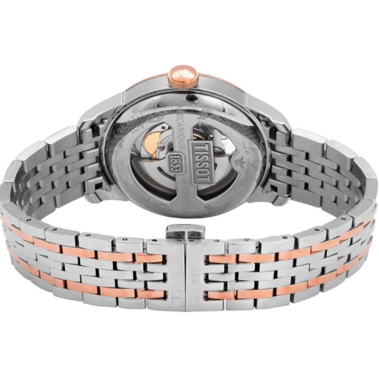 Tissot Automatik-Mechanikwerk 30m Wasserdichtigkeit Herrenuhr 39,3mm Silbernes Zifferblatt T006.407.22.033.02
