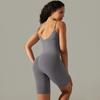 Seamless And Sexy Peach Hip One-piece Suspender Yoga Jumpsuit, Shapewear, Fitness Exercise Back Yoga Suit