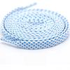1pair shoelace Fashion Polyester Sneaker Shoe Lace Colors Checkered Double Layer Hollow Flat Shoelaces 100/120/140CM