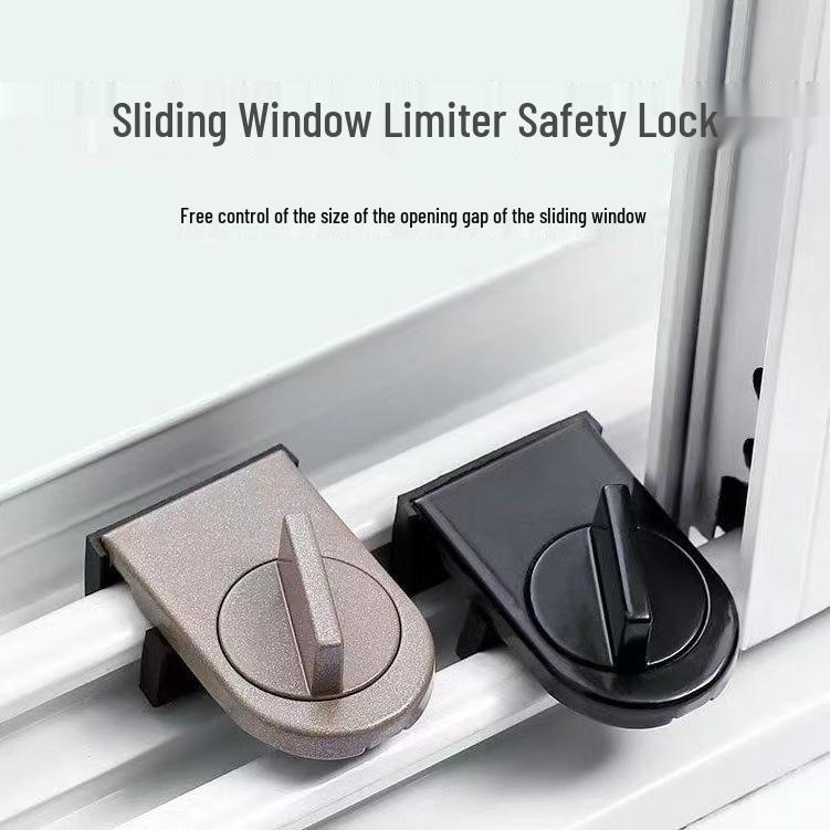 Aluminum Alloy Sliding Window Lock and Child Safety Latch