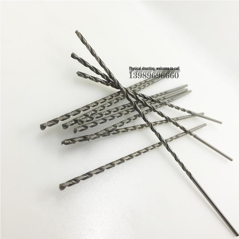 Extended Twist Drill Bit Set: 14.5-16mm x 250-300mm, Fully Ground, Straight Shank