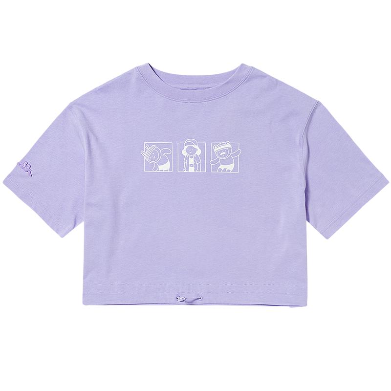 Kappa Women's Short Sleeve Box Print T-Shirt