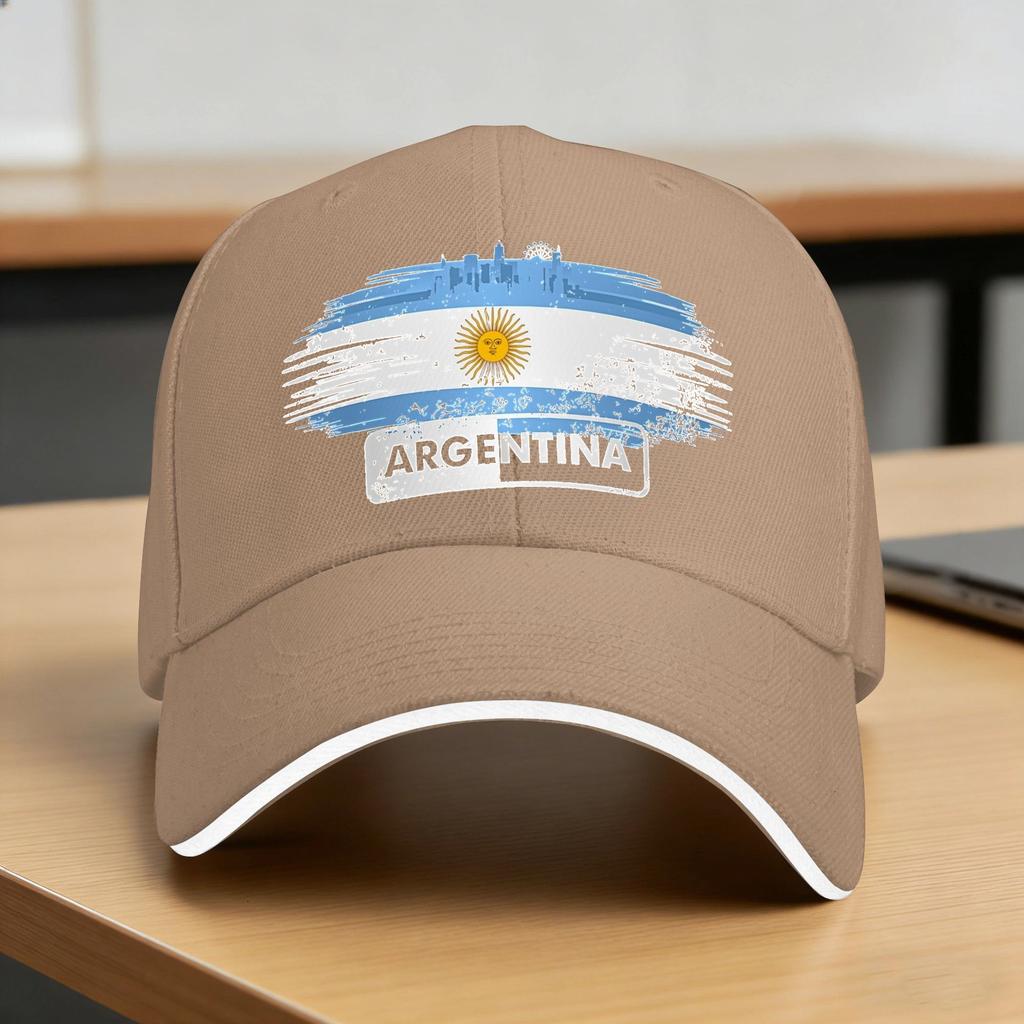 Argentina Flag Baseball Cap  Stylish Hip Hop Hats Summer Unisex Adult Kpop Rock Baseball Caps