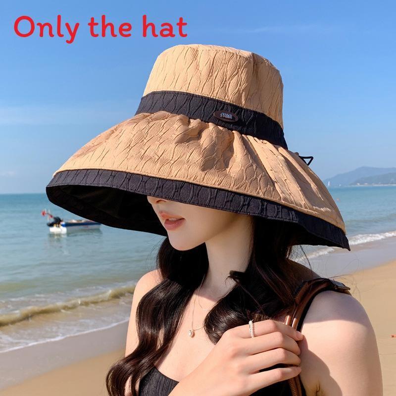 

Полиэстеровая шляпа от солнца с широкими полями и вентиляцией для пляжа и пеших прогулок хаки