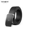 Samsonite Men's Leather Automatic Buckle Belt