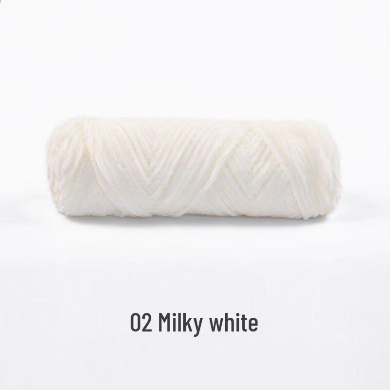 Handmade Chenille Yarn Ball: Velvet Thick Crochet and Knitting Material