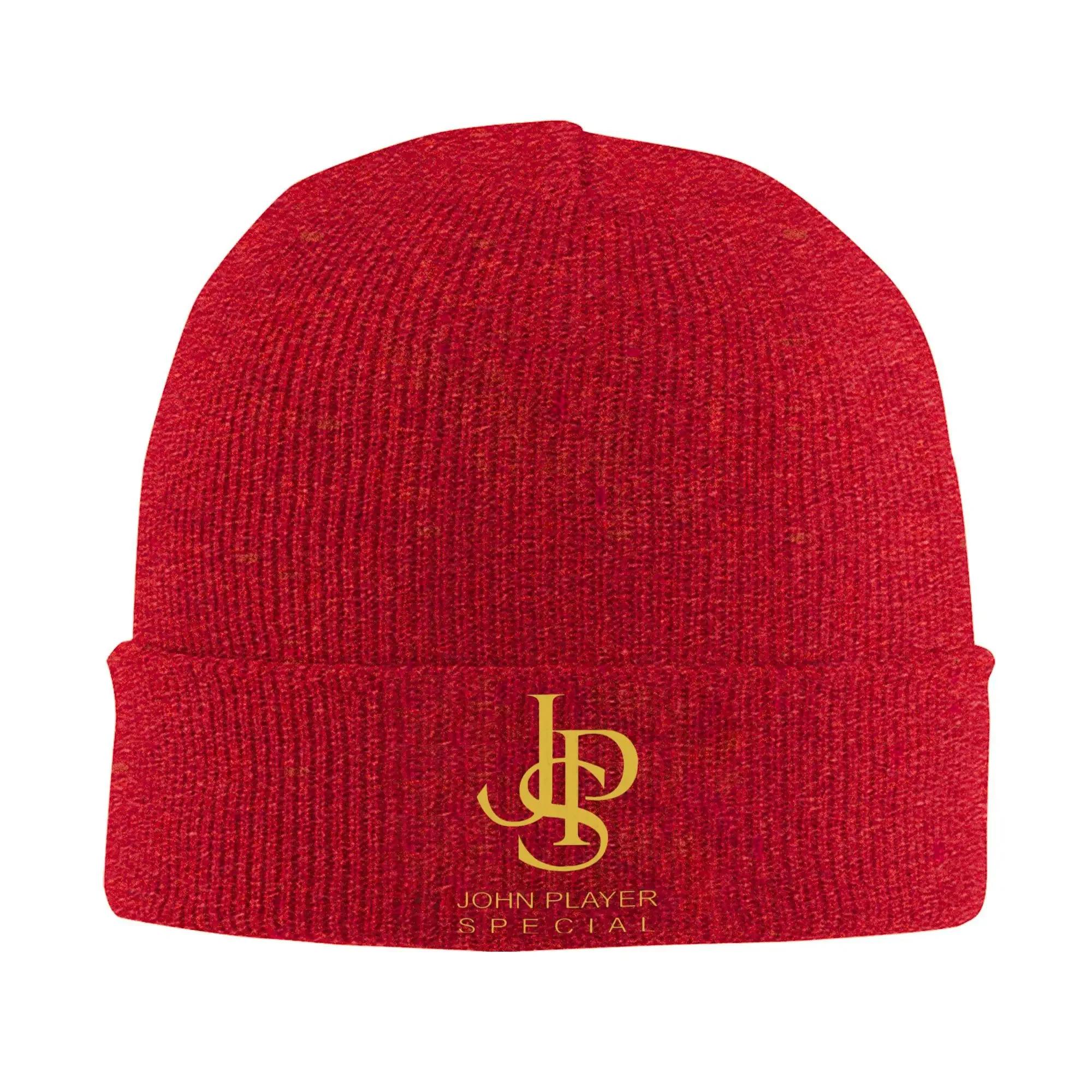 

Custom JPS Team Beanie Cap Unisex Winter Warm Bonnet Homme Knitted Hat Hip Hop Outdoor John Player Special Skullies Beanies Cap One Size