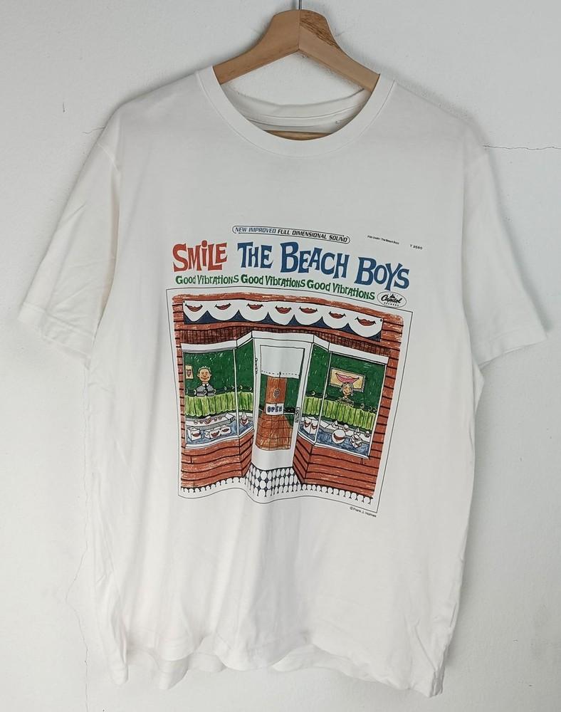 The Beach Boys Good Band Classic Style White Unisex Shirt Vtg S-5XL WA1788 Unisex T-Shirt L