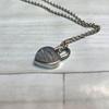 Used TIFFANY & Co. Return To Heart Lock Mini Necklace 925 Storage Bag