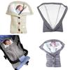 Hochwertiger Baby-Schlafsack mit Lammwolle, Säuglings-Swaddle, Kinderwagen-Wrap, Gestrickte Decke