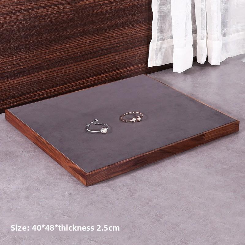 Walnut Jewelry Display Prop Set Combination Bracelet Display Stand Jewelry Display Stand Necklace Display Stand