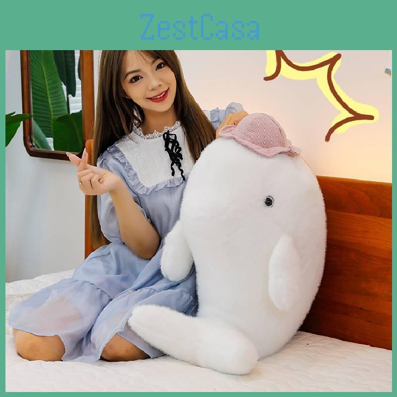 Dolphin Toys Plush Hat Cartoon Stuffed Dolls Room Decorations Kids Gifts Xmas