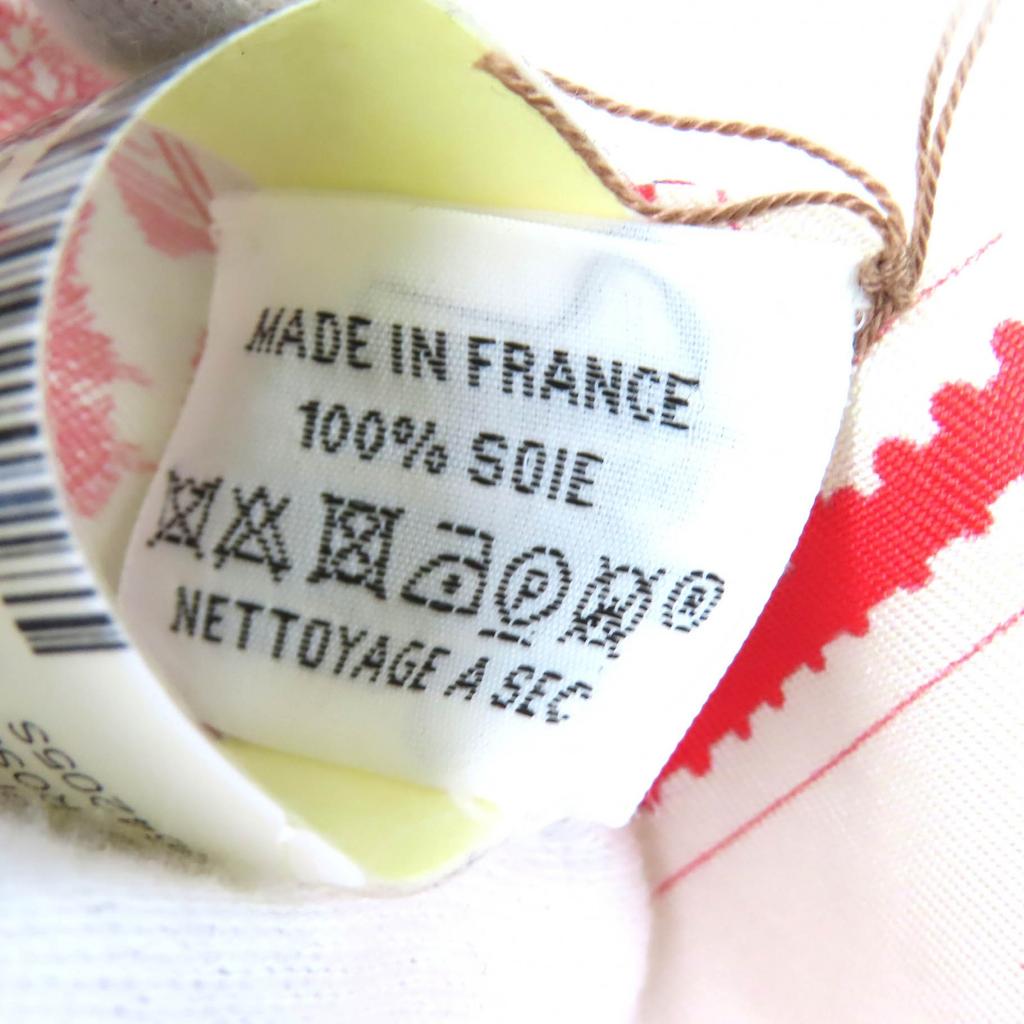 Pristine HERMES scarf Twilly Faubourg's stamp enthusiast silk Women H064205S Used