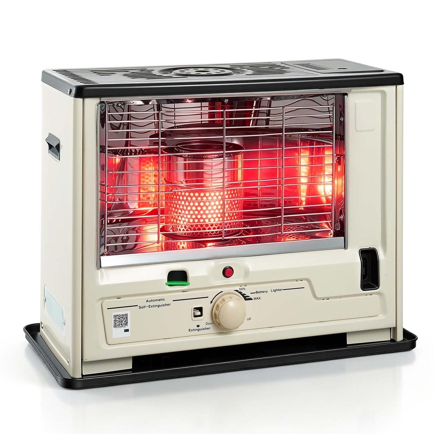 Cordless Radiant Kerosene Heater, 10000 BTU
