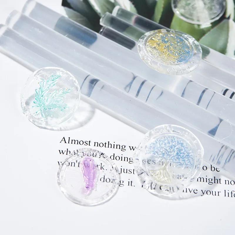 High Transparency Hot Melt Adhesive Stick, Clear and Fresh Artistic Letter Sealing Hand Account,DIY Fire Paint Printing Wax Seal