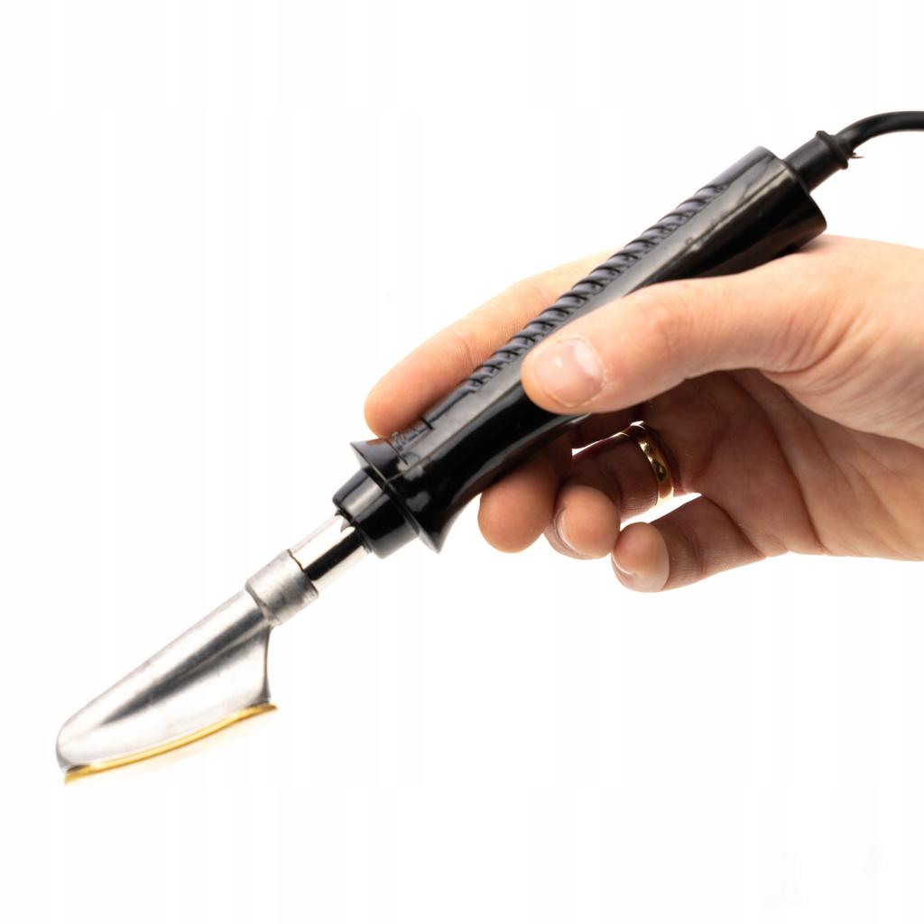 Soldering iron for smoothing plastic + Plastic stapler in a case + 200 staples