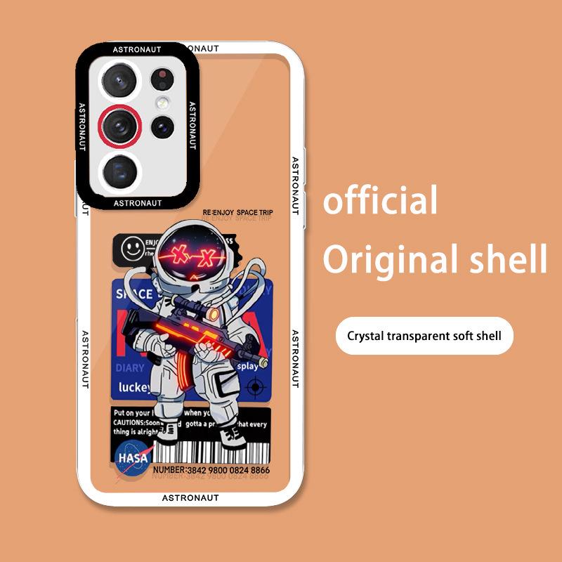 Samsung A13 Transparentes Gehäuse: Hochwertige S20/S22Ultra Anti-Fall-Abdeckung