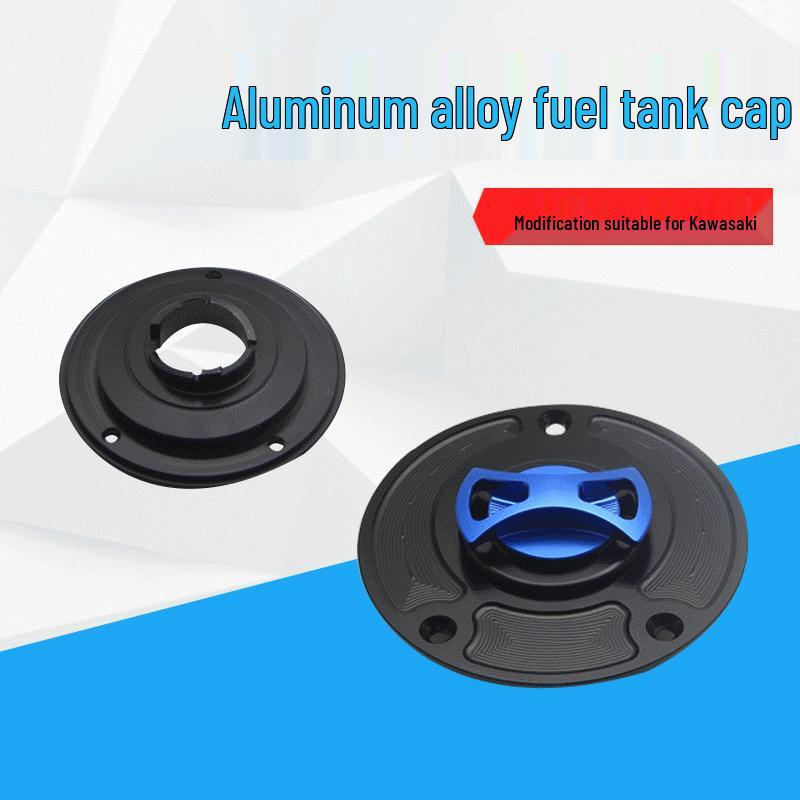 

Kawasaki Off-Road Motorcycle Fuel Tank Cap Decoration Cover Titanium