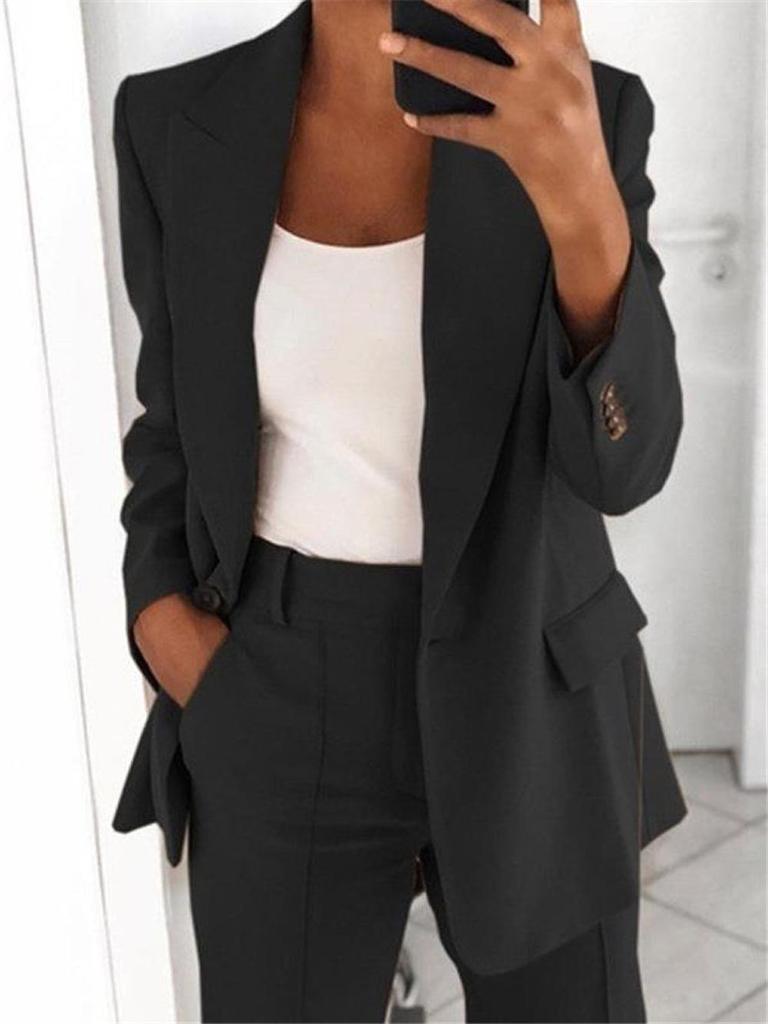 Cardigan aderente a tinta unita moda europea e americana 2024 Set completo da donna