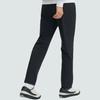 Fila White Series Comfortable Solid Color Mid Waist Straight Leg Casual Pants Men Bottoms Black F11M443802F-BK