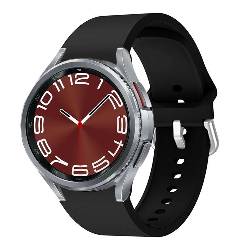 Classic Silicone Strap For Samsung Galaxy Watch 4/5/6/7 40mm 44mm 5 Pro 45mm Bracelet band Galaxy Watch4/6 Classic 47mm 43mm 46mm 42mm