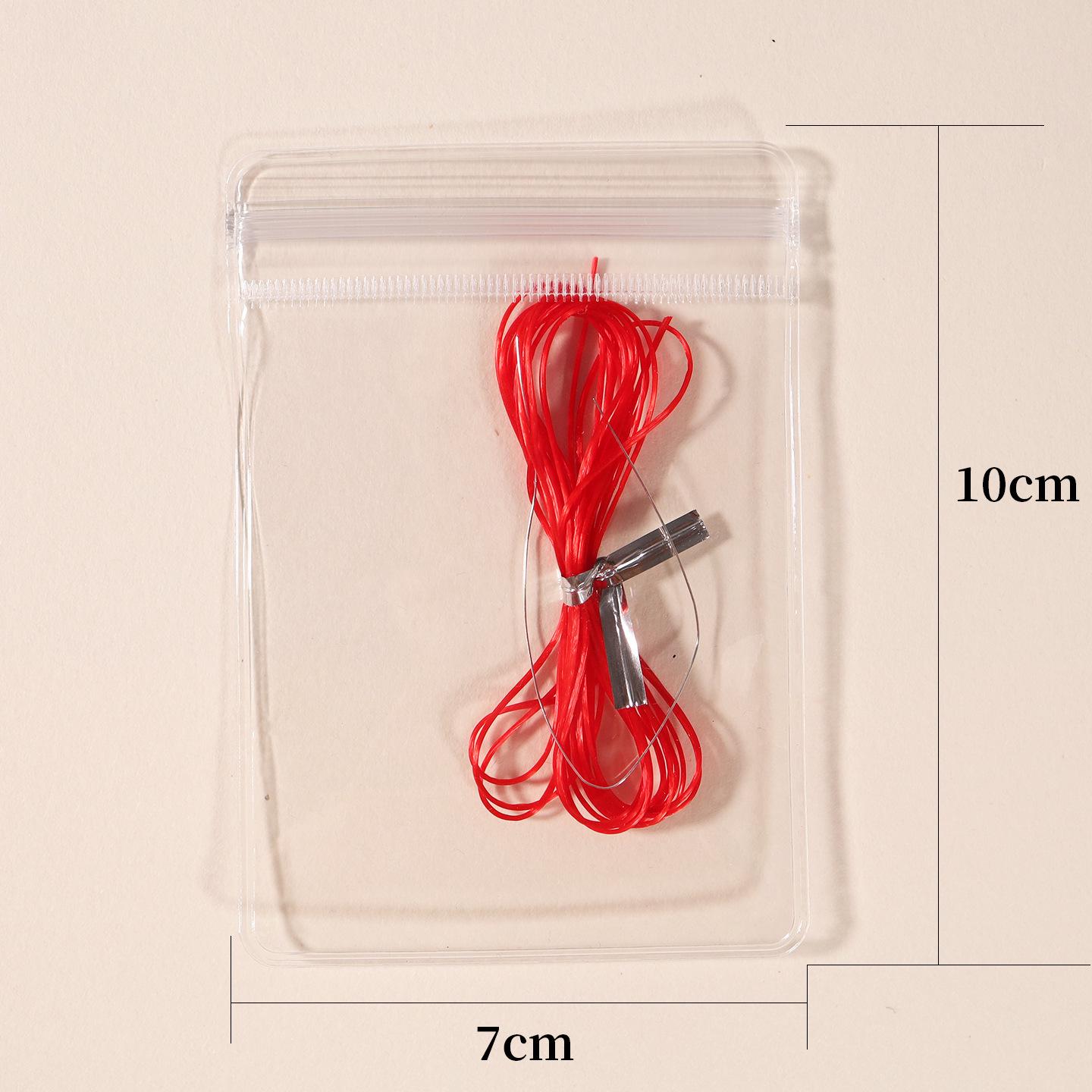

7x10см Утолщенная ПВХ Высококачественная Кристальная Нить Эластичный Шнур для Бисероплетения в Плоской Упаковке 1 Pack