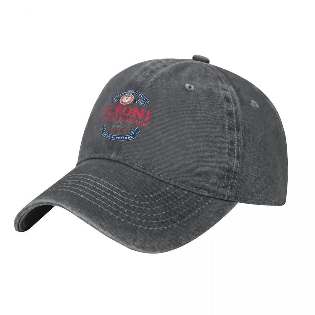 Kappen Peroni Bier Sehr Erstaunlich Mode Baseball Schirmmütze Unisex Hut Damen Schwarz