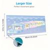Sumikko Anime Color Mouse Pad Large Gaming Table Cushion Non-slip Laptop Tablet Big Mousepad XXL Mat Mini PC Playmat With Lock Edge