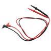 Multimeter Voltmeter Test Lead, Cable Banana Plug Probe Digital Multimeter Wire Cable 1000V, Black Red