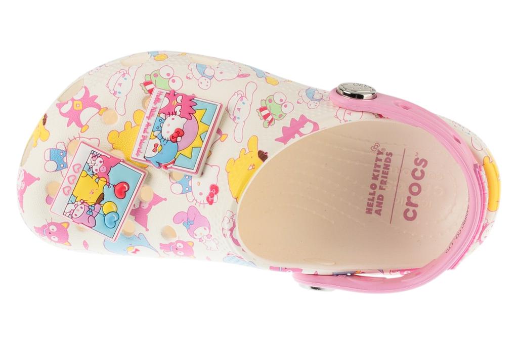 Crocs Classic Hello Kitty Clog K, for Girl White Slides