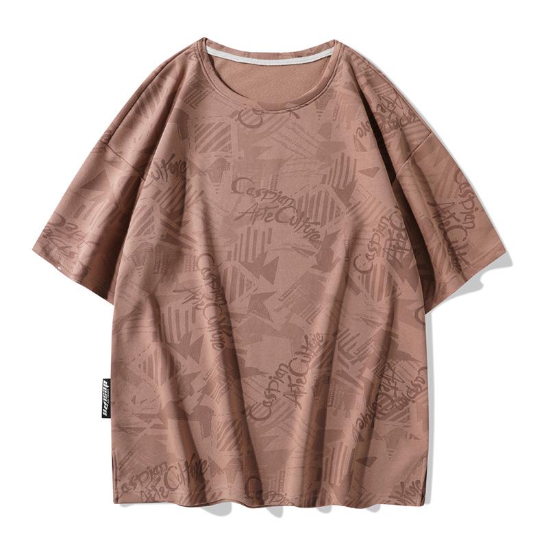 

Хлопковая футболка унисекс свободного кроя с круглым вырезом, больших размеров 6XL