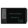 ZHANDOUHU Rechargeable LCD Desk Calendar Writing Tablet