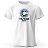 Capsule Corp Cotton Funny Printing Japan Anime Men T Shirt Tee Summer Streetwear Tops Fashion Brand Tshirt Clothing