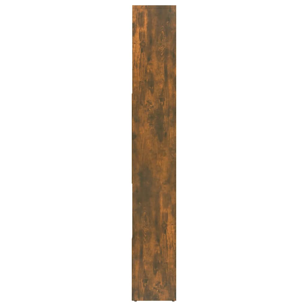 Bookshelf Smoked Oak 67 x 24 x 161 cm Wood Based Material