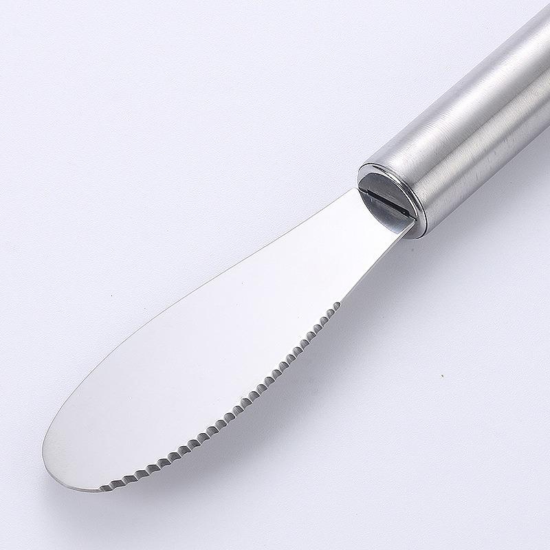 1Pcs Iron Spatula Durable for Cream Butter Jam Batter Mixing Scraping Baking Kitchen Tool
