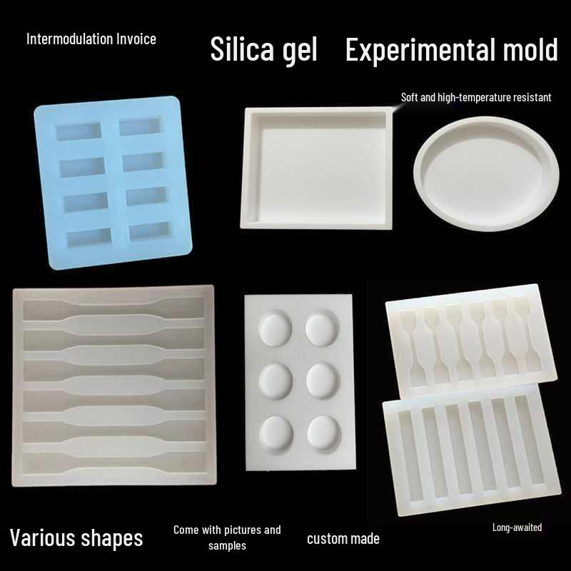 High-Temperature Resistant Silicone Mold for Dumbbell Specimen Casting