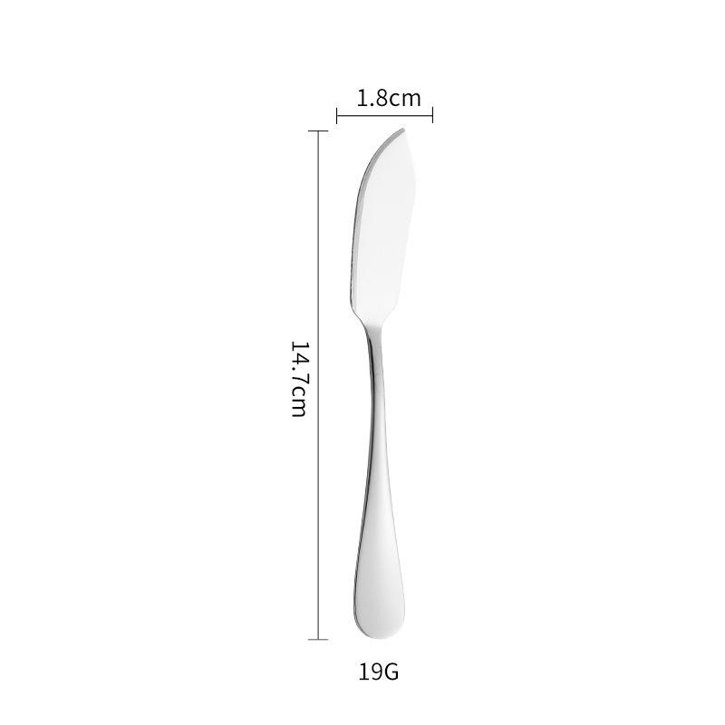 

Stainless Steel Butter Knife Cheese Cutting Tool Dessert Jam Spreader Toast Wiper Cream Bread Slicer Kitchen Gadget