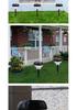 Solar-Powered RGB Waterproof Garden Lamp for Outdoor Use