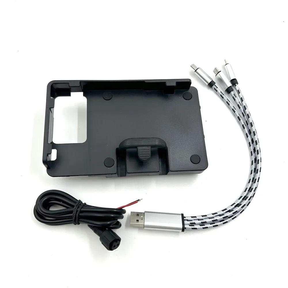 For Yanaha Tricity 125 2018-Motorcycle Navigation Bracket Plate Phone Stand GPS Holder 155 2017- C