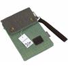 Phoenix Mini Shoulder Bag for and Keys Canvas and Denim Material Unisex Strap Included Pouch Bag Smartphone, Wallet, [6-inch (Green)] / / <45-Day