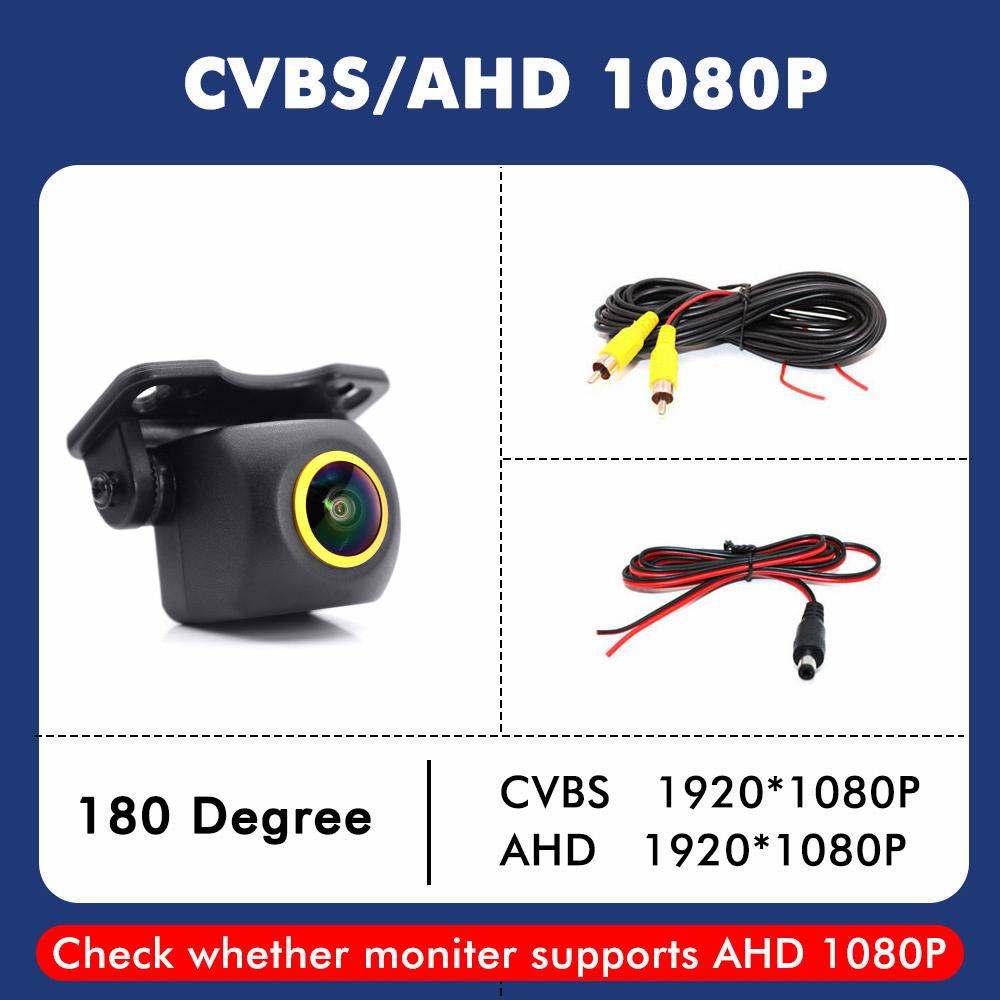 SMARTOUR 1920x1080P 720P Car Rear View Camera Fisheye Lens 4K Full HD CCD AHD Night Vision Vehicle Reversing Front Cameras
