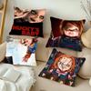 Classic Chucky Horror Movie Pillow Case Square Pillow Bedroom Sofa Leisure Comfort Cushion Car Living Room Home Decoration