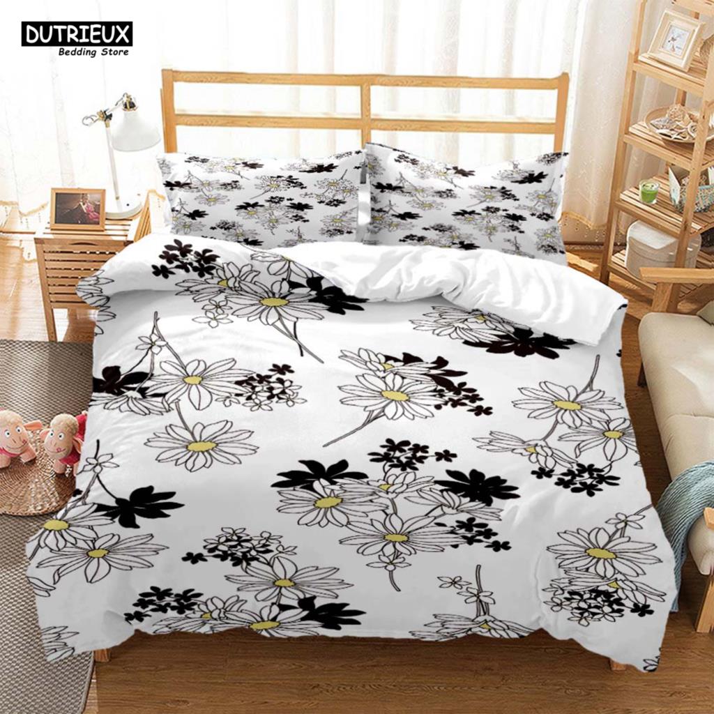 Little Daisy Digital Print Polyester Bedding Sets Child Kids Covers Boys Duvet Cover Set For Teens Bedding Set Bed Comforter Set