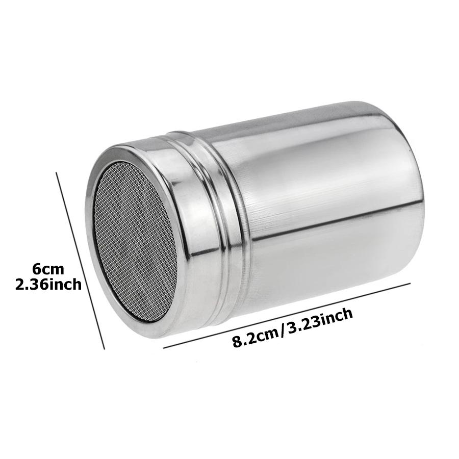 Stainless Steel Powder Spreader for Coffee Decoration BBQ Seasoning Spreading Tools Uniform Powder Duster Seasoning Spice Tools