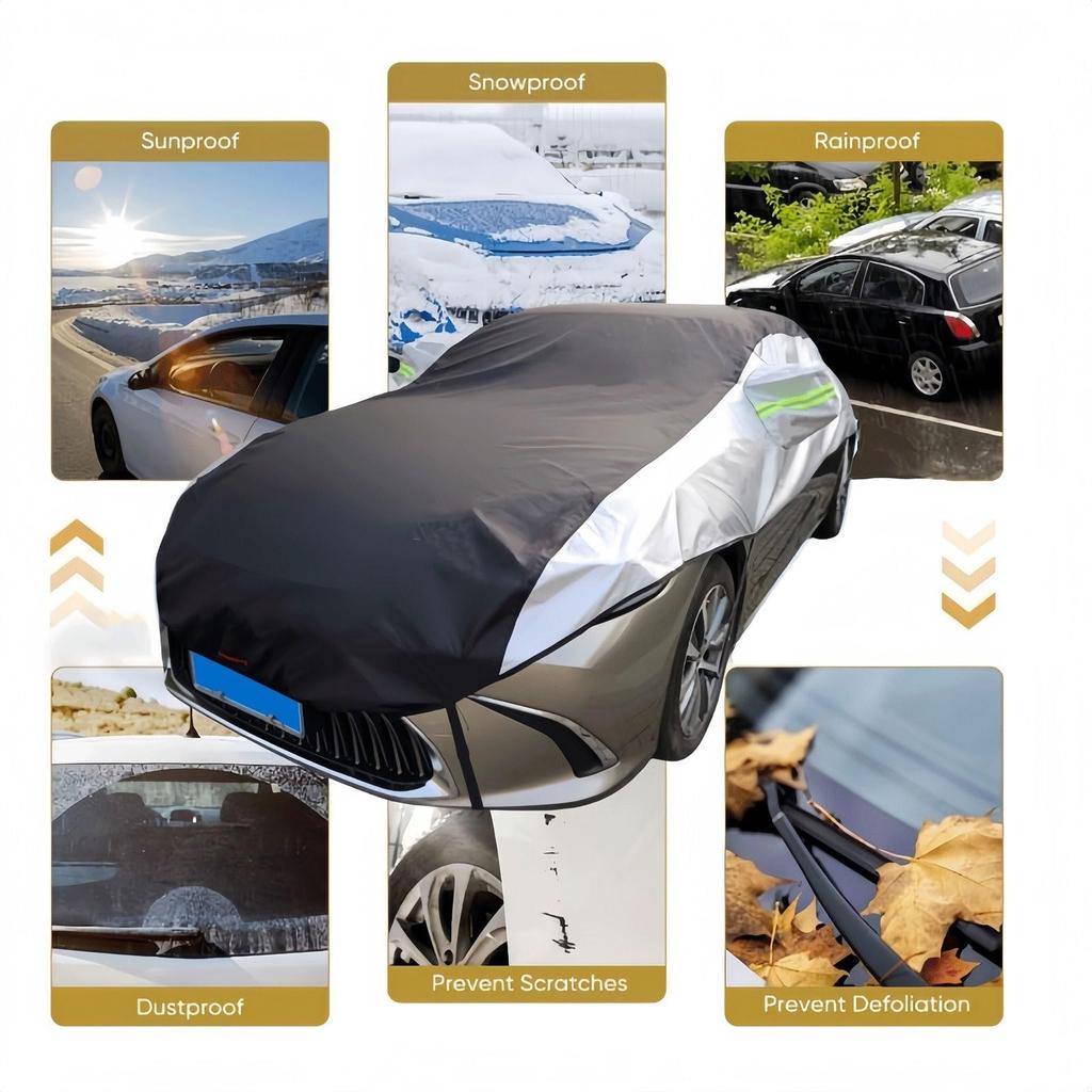 Half Body Cover, Daihatsu Copen, Custom Car Cover, All Weather Dustproof, Waterproof, UV Protection,
