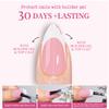 150Pcs Almond Press On Nails 3 in 1 Soft Gel Tips 5Colors Full Cover Fake False Extension Capsule Sculpted Tip Salon DIY