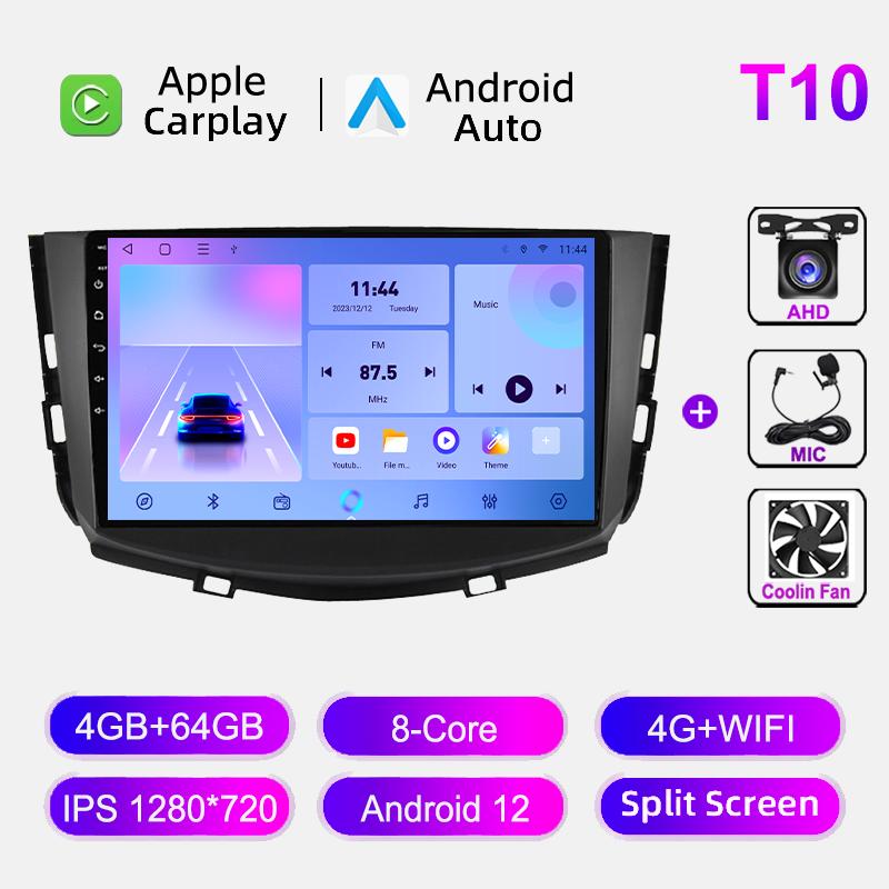 Android Car Radio For Lifan X60 2012-2016 Carplay Stereo Multimedia Player GPS Navigation 4G WIFI Auto Video 2din Headunit