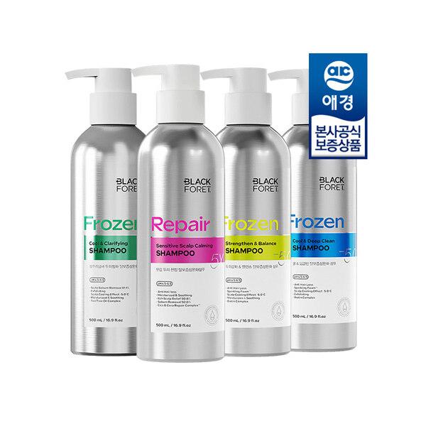 

BLACK FORET Scalp Strengthening and Hair Loss Relief Shampoo 500ml (Choose 1 of 4 types) Scalp Purifying Shampoo with a refreshing scent