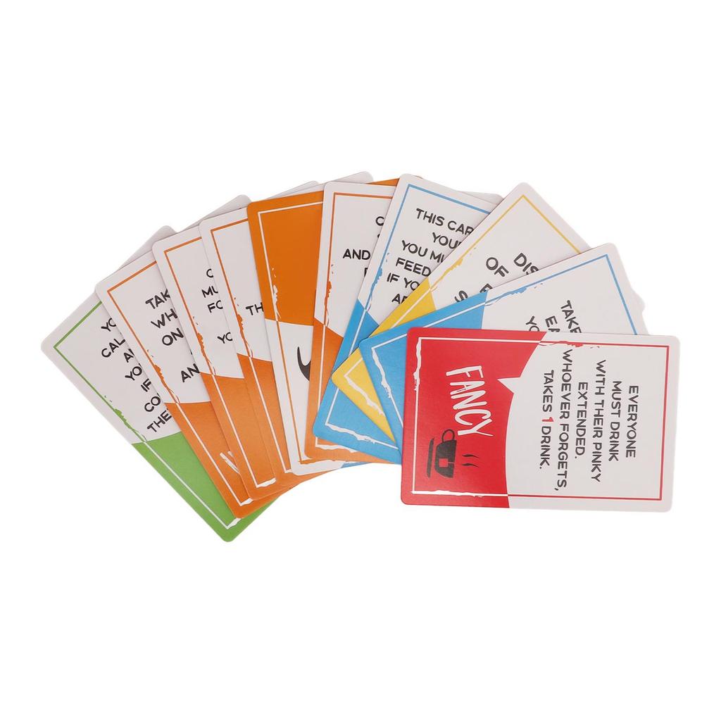 Drink Card Party Game Fun Cards Drinking Games for Adults with 125 Cards 1 Instruction Card All in
